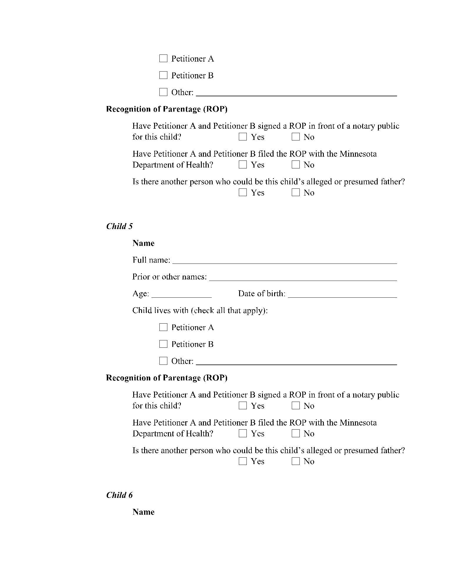 Notary Letter For Child Support Infoupdate