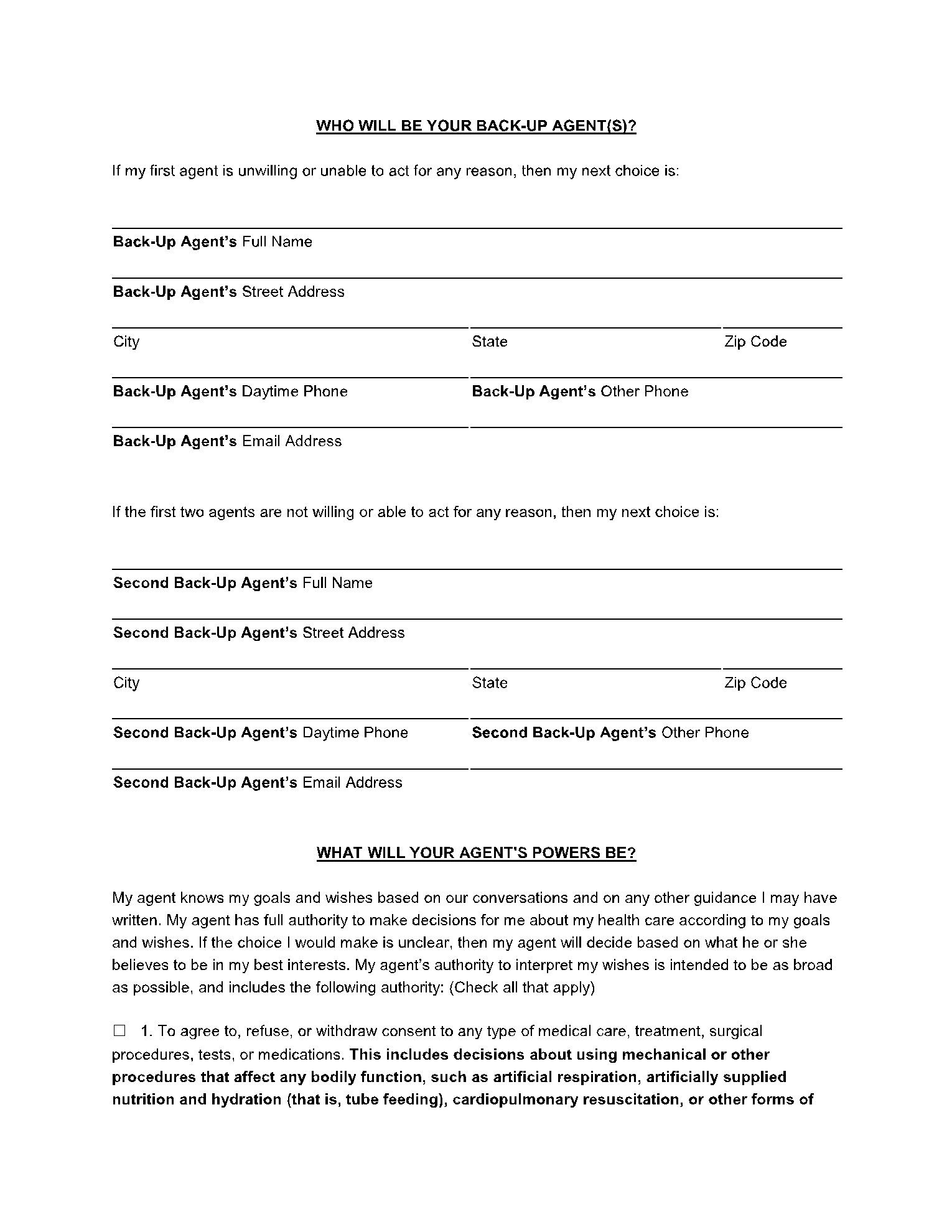 Free Florida Medical Power of Attorney | PDF | CocoSign