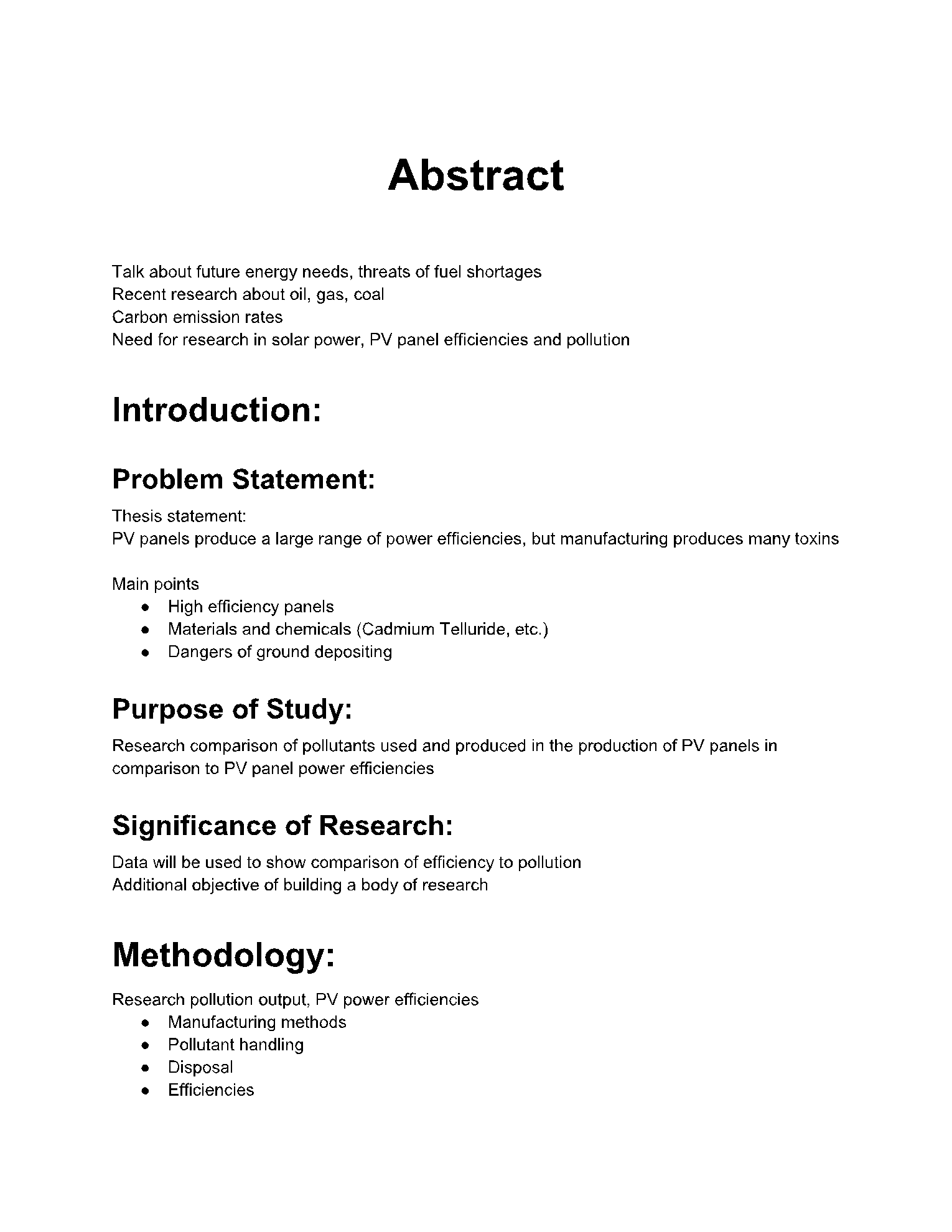 Research Proposal Template 1