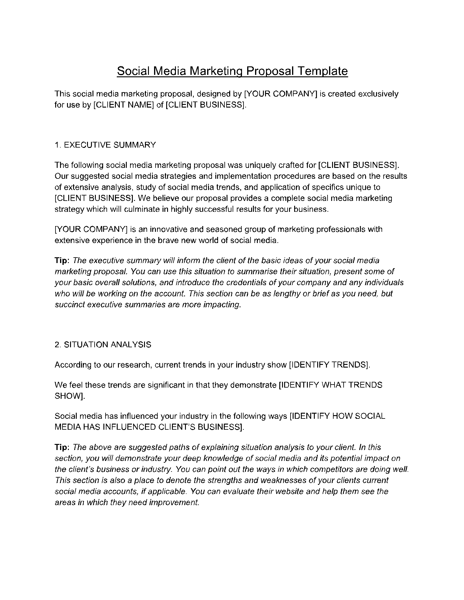  Marketing Research Proposal Example Free Free Marketing Research