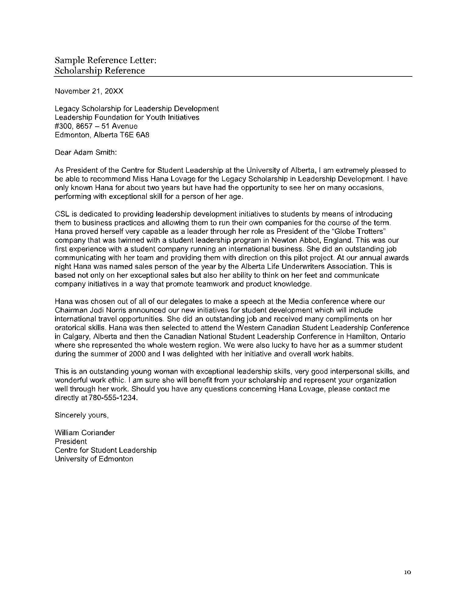 Letter Of Recommendation For Immigration Free Sample Cocosign