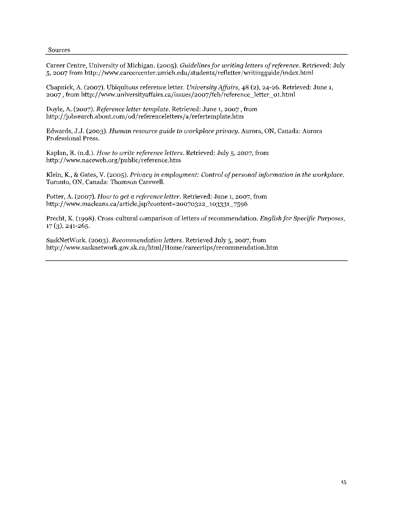 Letter Of Recommendation For Immigration 15
