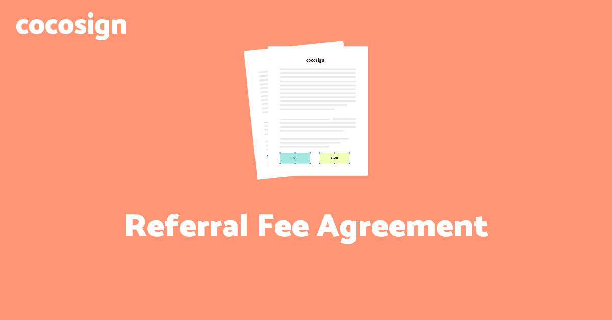 Finder s Fee Agreement Template Get Free Sample Now