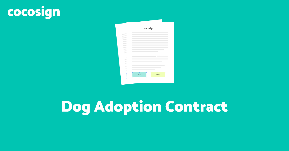 Pet Adoption Contract Template in 2021 Get Free Sample