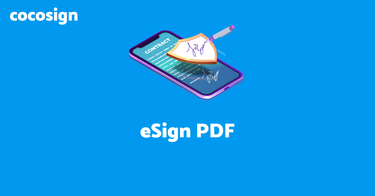 Esign a pdf free cocosign