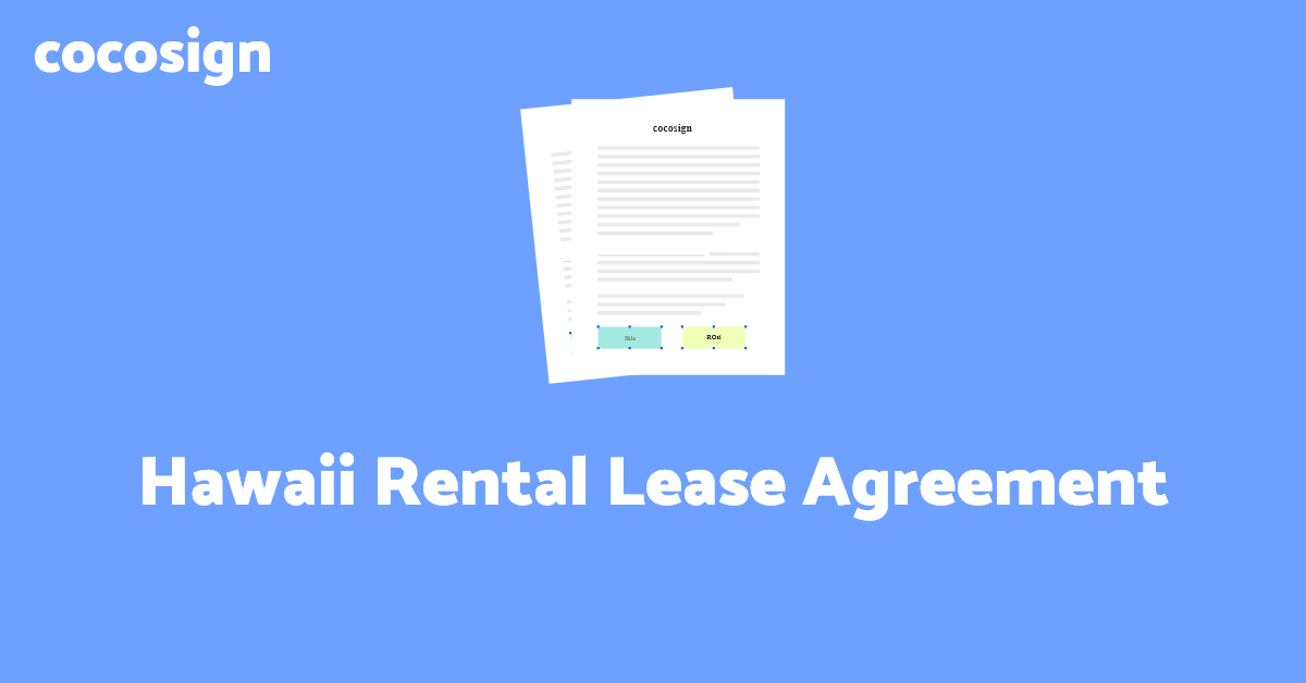 Free Hawaii Rental Lease Agreement (2021 Updated)